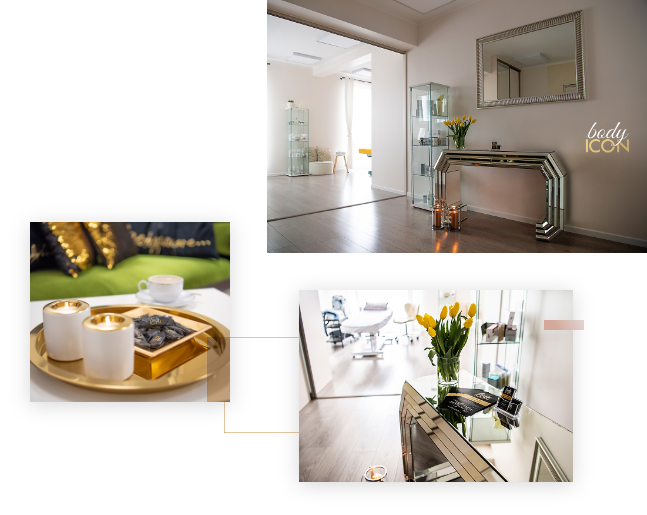 body ICON gabinet wnętrze salon kosmetyczny ślęza